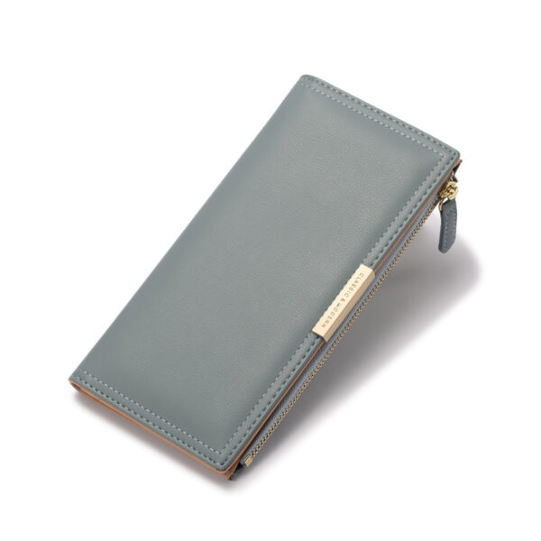 Geldbörsen Und Taschen Mode Einfarbig PU Geldbörse Universal #3329 – Bild 4