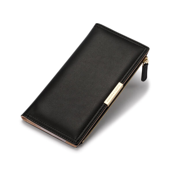 Geldbörsen Und Taschen Mode Einfarbig PU Geldbörse Universal #3329 – Bild 5